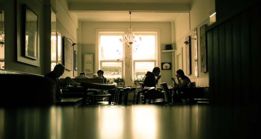 Belfast Cafe and the X100
