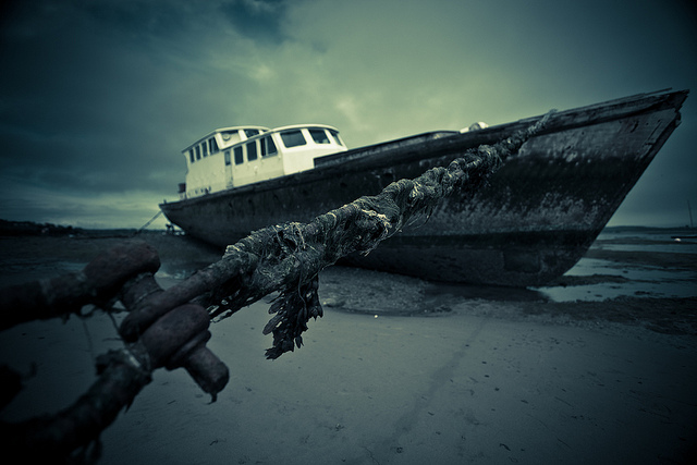 Stranded Boat