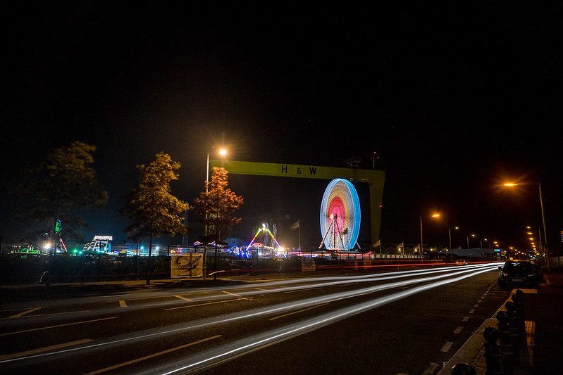 Fly by Harland and Wolff