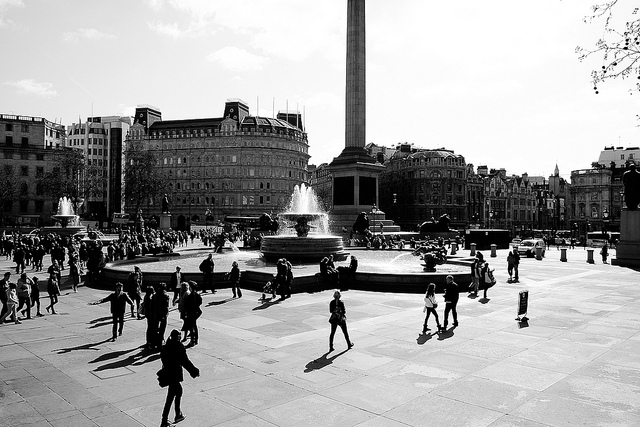Trafalgar Square Shadows