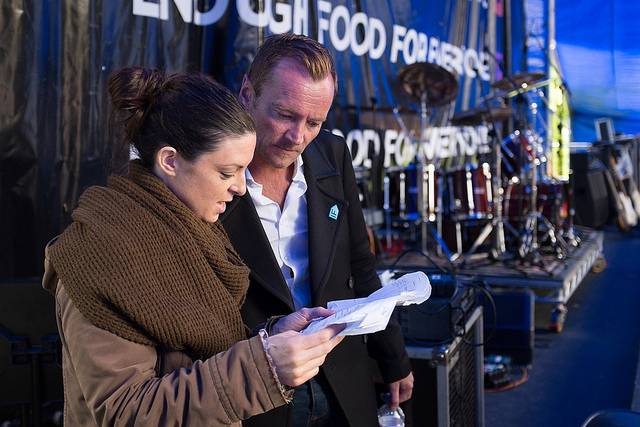Richard Dormer Backstage