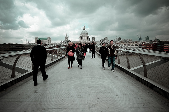London walk with the X-Pro1