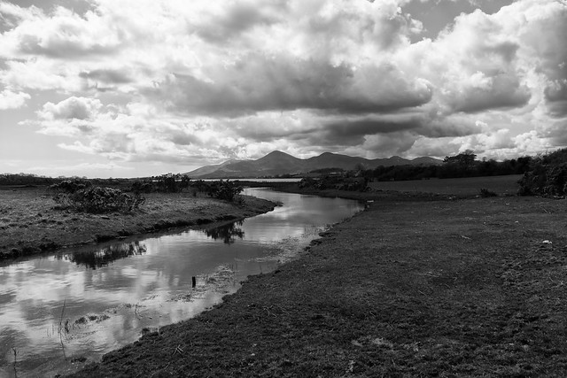 River towards the Mountains River towards the Mountains