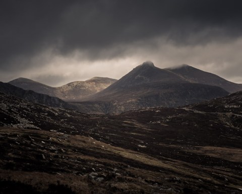 Slieve Binnian the mournes