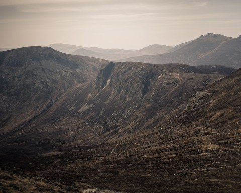 view from Slieve Donard