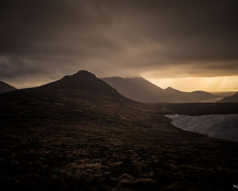 Doan Mountain in winter