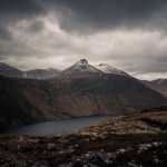 The view across to Slieve Bearnagh.