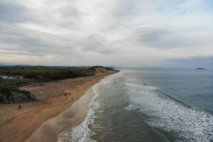 Whiterocks beach on boxing day.