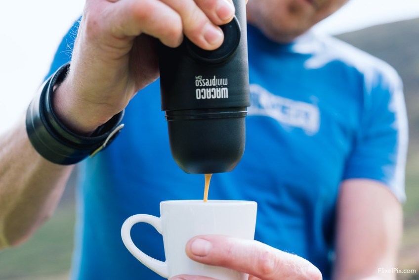 The Minipresso outdoor coffee maker