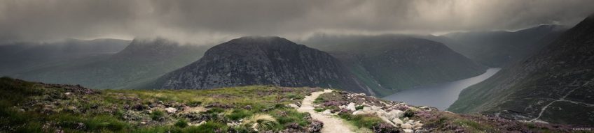 View to Slieve Bearnagh