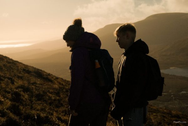 Sunset on Doan Mountain, Fujifilm X100V