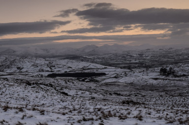 View from Slieve Croob