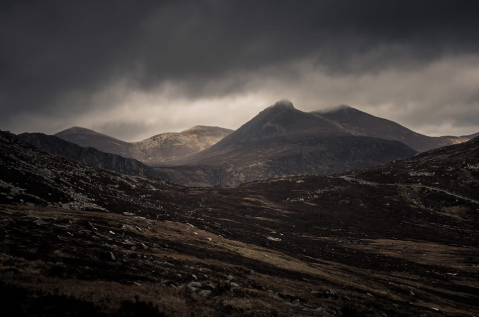 Slieve Binnian the mournes