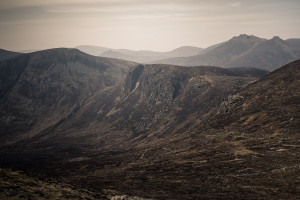 view from Slieve Donard