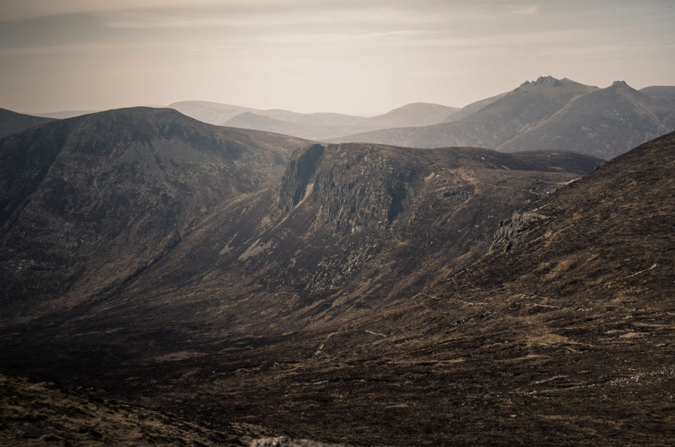 view from Slieve Donard