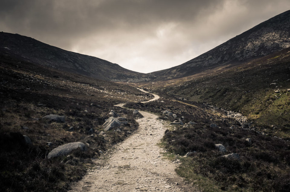 Bloody Bridge to the Mourne Wall