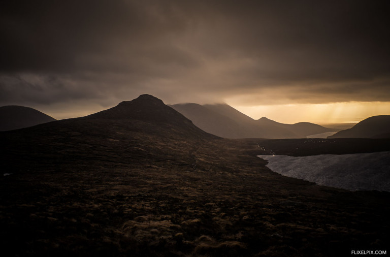 Doan Mountain in winter