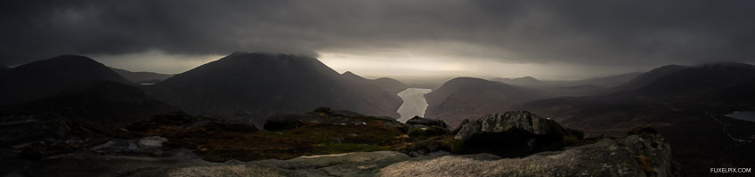 View from top of Doan Mountain