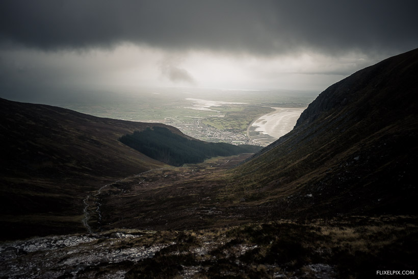 The View from Slieve Donard Saddle