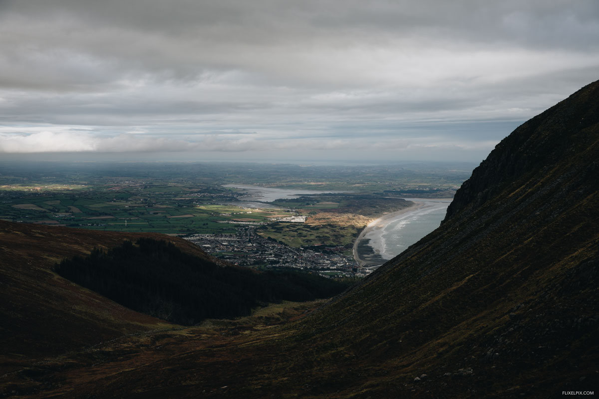 Newcastle from Donard